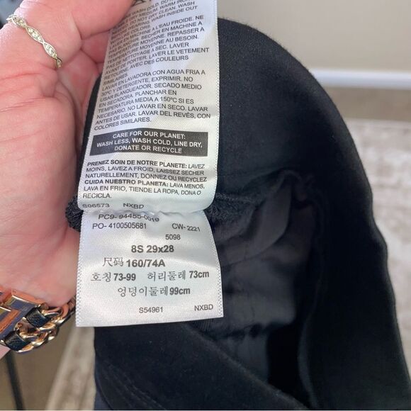 Levi's Pull-On Shaping Denim Jeggings Totally Shaping pull-on skinny SZ MP EUC - Picture 9 of 11